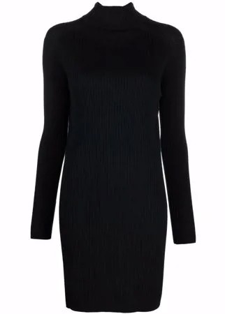 John Smedley платье мини с высоким воротником