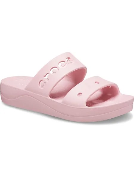 Мюли Crocs Baya Platform, розовый