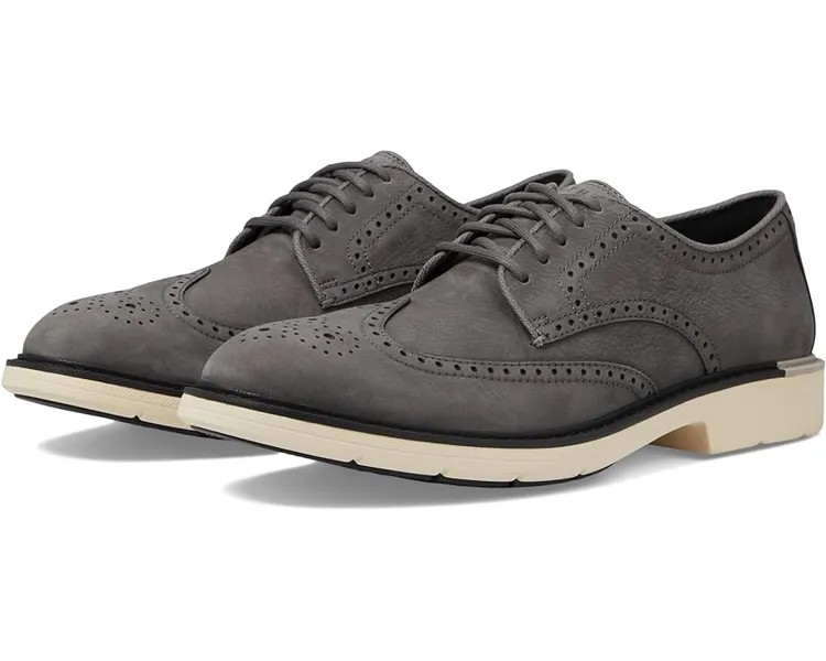 Оксфорды Cole Haan Go-To Wing, цвет Tornado Nubuck/Black/Angora