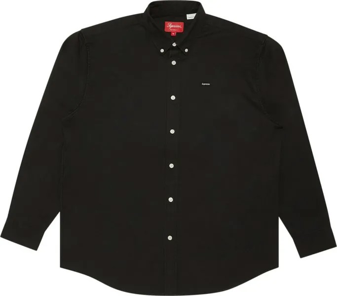 Рубашка Supreme Small Box Shirt 'Black', черный