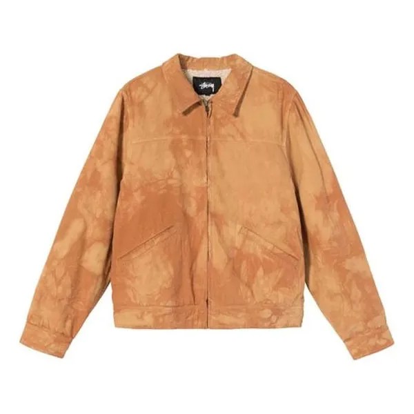 Куртка Stussy Tie Dye Jacket Unisex Brown, коричневый