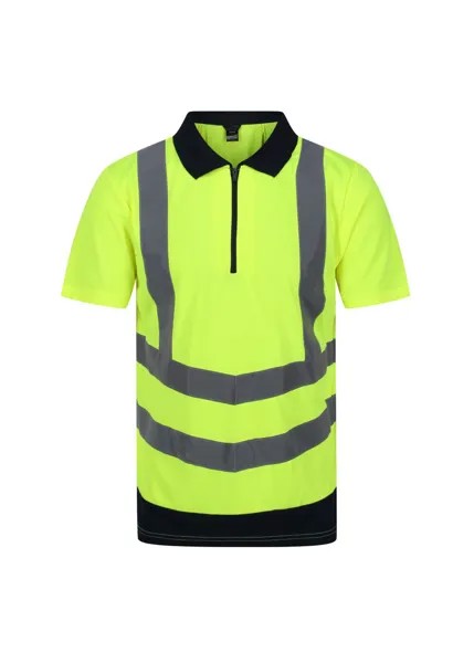 Regatta Желтая рубашка-поло Pro Hi Vis