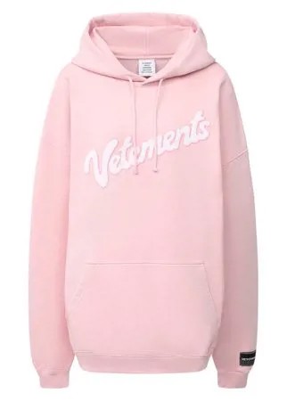 Хлопковое худи VETEMENTS