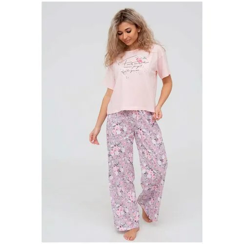 Пижама  Dianida, размер 54, розовый