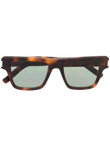 Saint Laurent Eyewear солнцезащитные очки в квадратной оправе