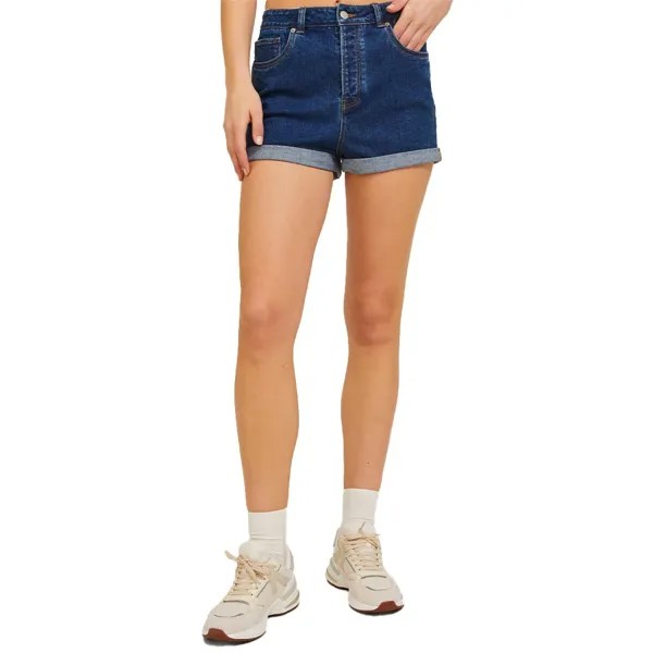 Шорты Jack & Jones Hazel Mini High Waist Denim, синий