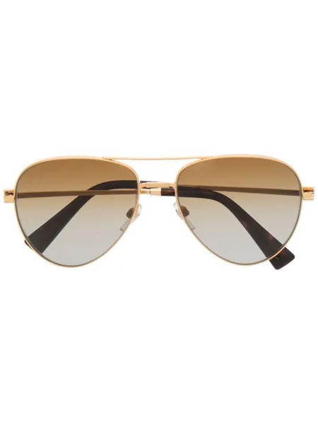 Valentino Eyewear солнцезащитные очки-авиаторы Rockstud