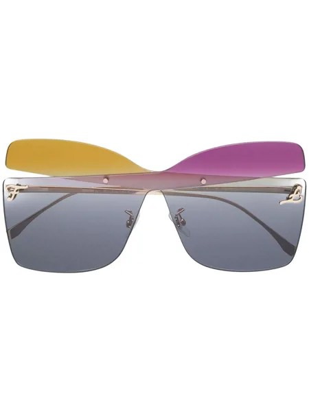 Fendi Eyewear солнцезащитные очки Kaligraphy