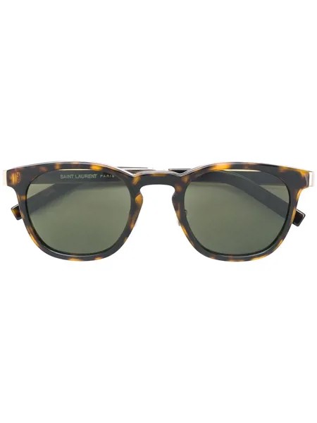 Saint Laurent Eyewear солнцезащитные очки с квадратной оправой