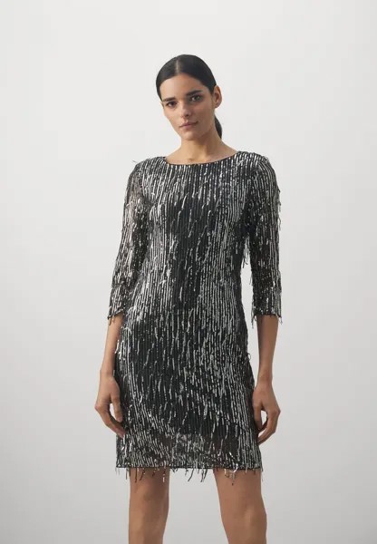 Элегантное платье MEADOW NABIHA DRESS Bruuns Bazaar, черный/серебристый