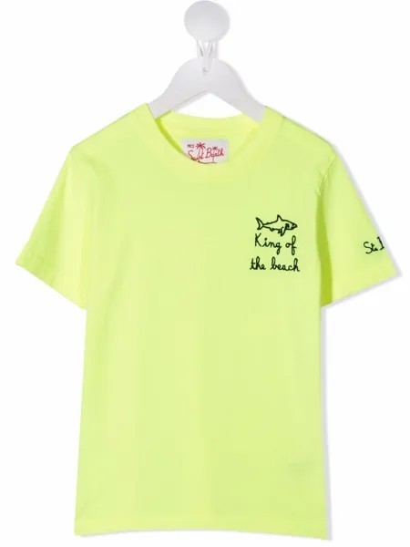 Mc2 Saint Barth Kids футболка с логотипом