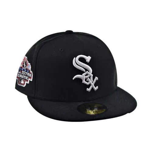 Мужская кепка New Era 59Fifty Chicago White Sox, черная 70510754