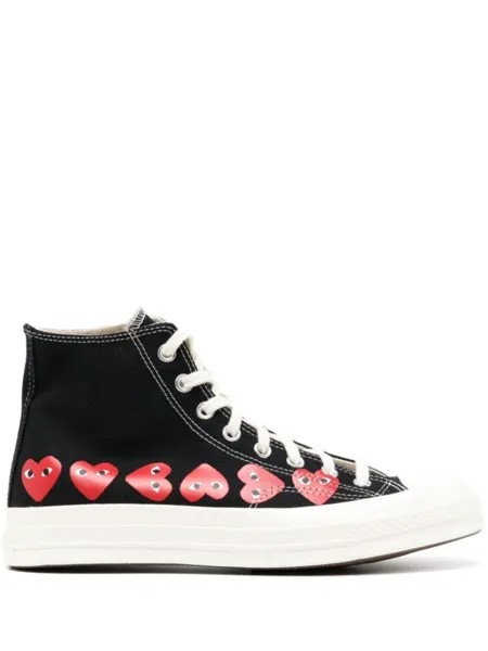 Comme des Garçons кеды Chuck 70 из коллаборации с Converse, черный