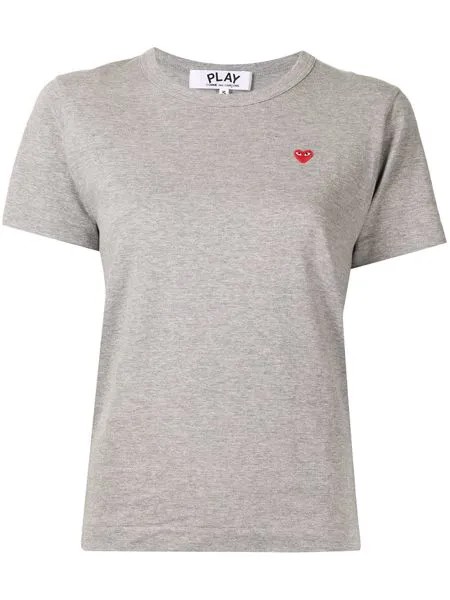 Comme Des Garçons Play logo-print cotton T-shirt