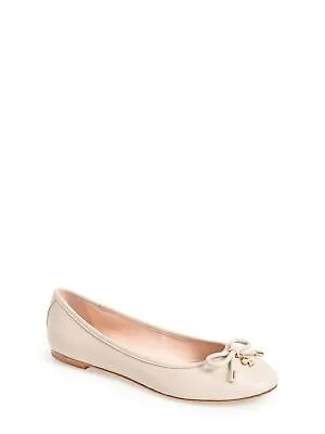 KATE SPADE NEW YORK Женские пудровые розовые кожаные балетки Willa Slip On 6 M