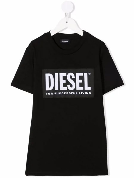 Diesel Kids футболка Tusty с логотипом