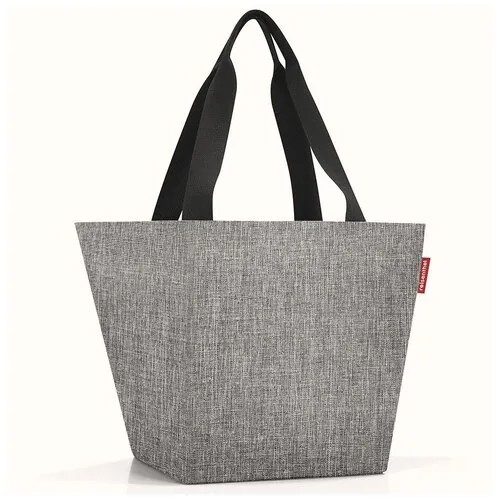 Сумка Shopper M twist silver