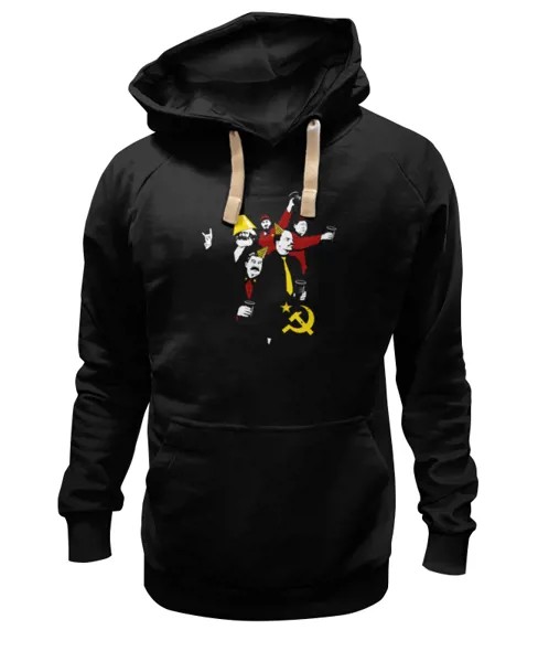 Худи унисекс Printio Коммунистическая вечеринка красное 2XL
