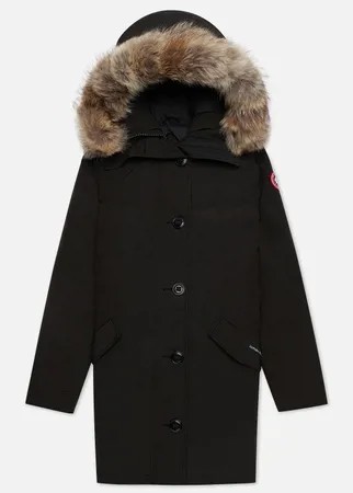 Женская куртка парка Canada Goose Rossclair, цвет чёрный, размер L