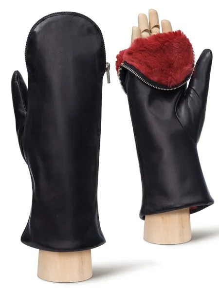 Варежки женские Eleganzza IS129 черные 7.5