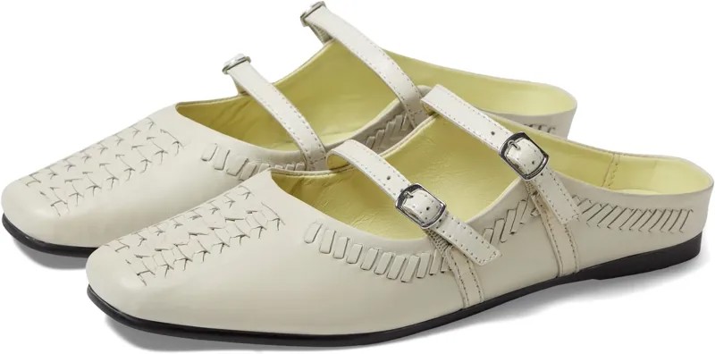 Балетки Diana Double Strap Flat Free People, цвет Bone