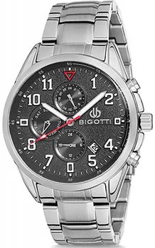 Fashion наручные  мужские часы BIGOTTI BGT0202-1. Коллекция Milano