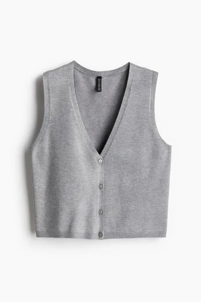 Жилет H&M, серый