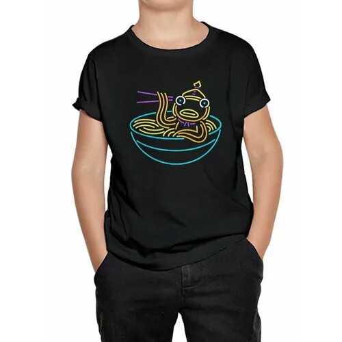 Футболка Design Heroes, размер 5-6 лет, черный