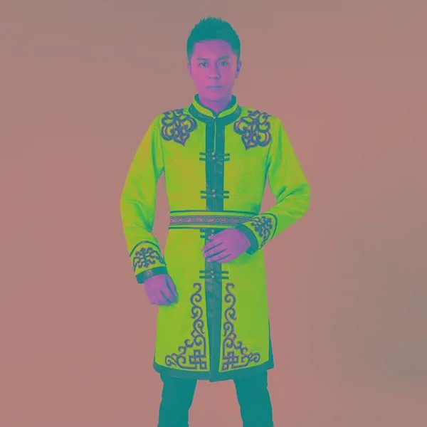 Азиатская винтажная ежедневная искусственная традиционная этническая одежда для мужчин, костюм Тан, верх, Монгольская Восточная мужская к...