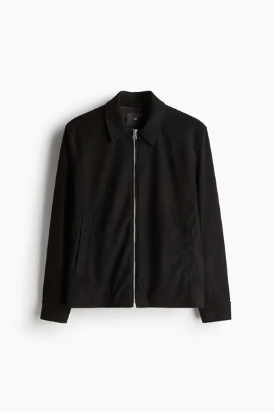 Куртка стандартного кроя H&M, черный