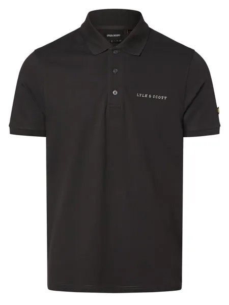 Футболка поло Lyle & Scott, антрацит