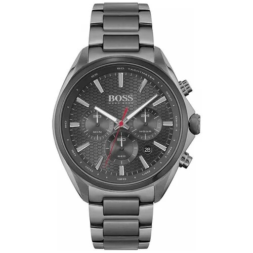 Наручные часы BOSS Часы мужские Hugo boss 1513858, черный, серый