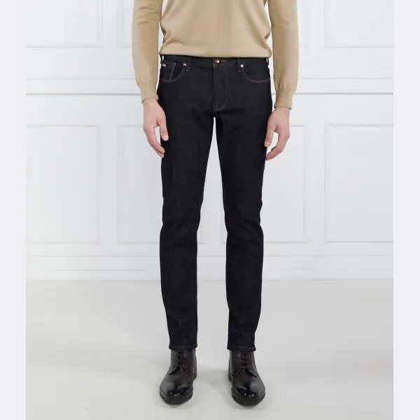 Джинсы узкого кроя j06 Emporio Armani, синий