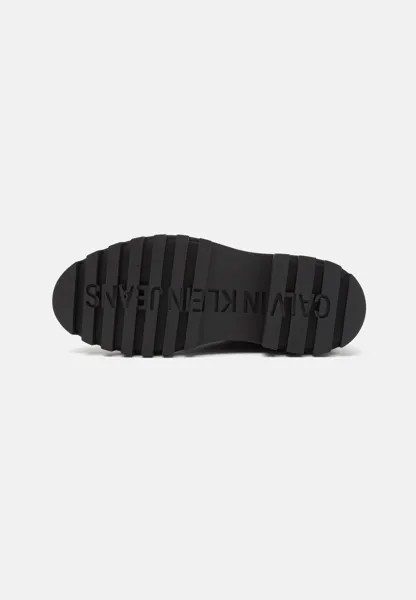 Ботинки на шнуровке FLATFORM LACE UP BOOT Calvin Klein, черный