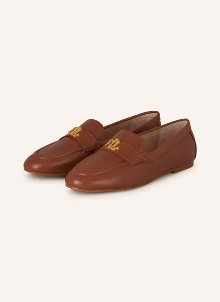 Лоферы авери iii Lauren Ralph Lauren, коричневый