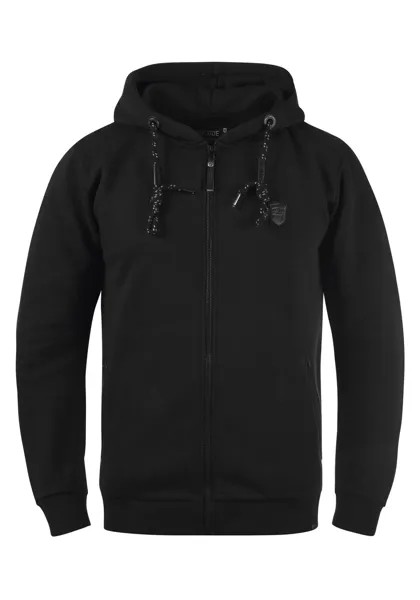 Худи на молнии Indicode Jeans, черный