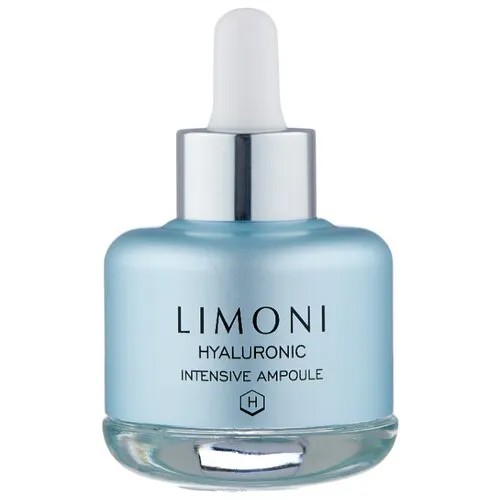 Limoni Hyaluronic Intensive Ampoule Сыворотка для лица, шеи и области декольте с гиалуроновой кислотой, 25 мл