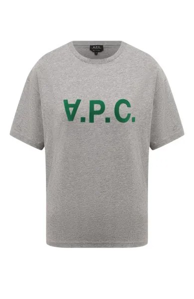 Хлопковая футболка A.P.C.