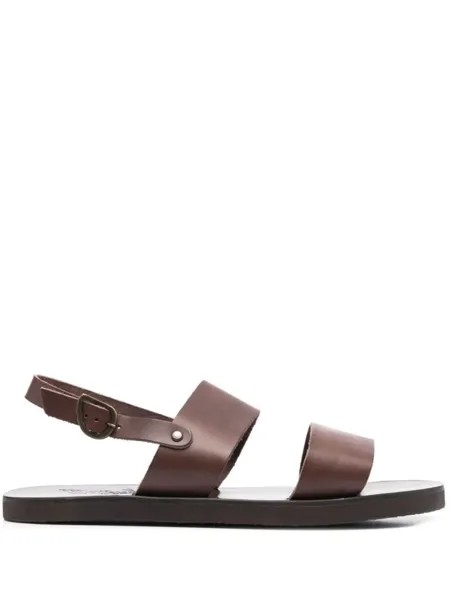 Ancient Greek Sandals сандалии Dinatos с ремешком на пятке, коричневый