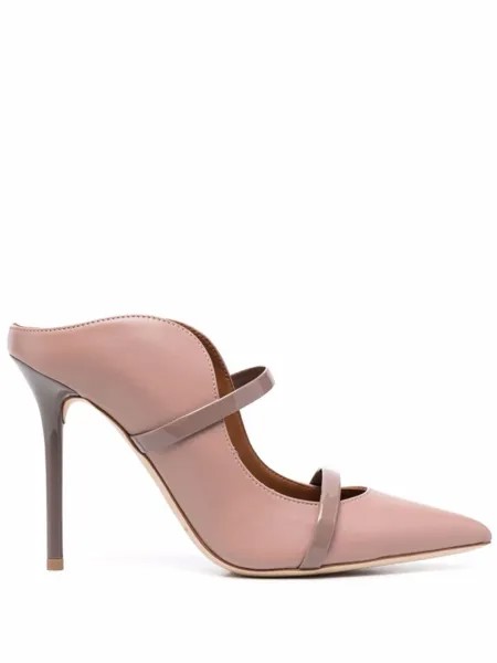 Malone Souliers мюли с заостренным носком, нейтральный цвет