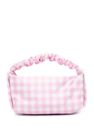 Alexander Wang мини-сумка Scrunchie в клетку гингем