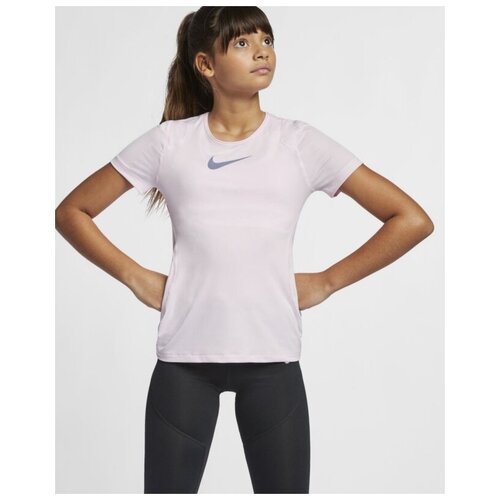 Футболка NIKE AQ9035-663 для девочек, цвет розовый, размер 147-158