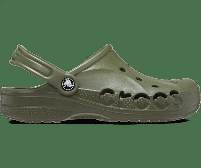 Сабо Baya Crocs женские, цвет Army Green