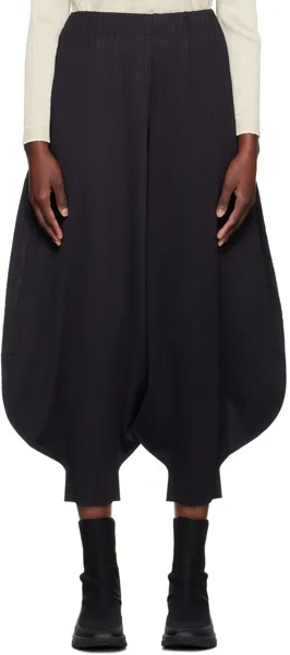 Черные брюки A-Poc Pleats Please Issey Miyake