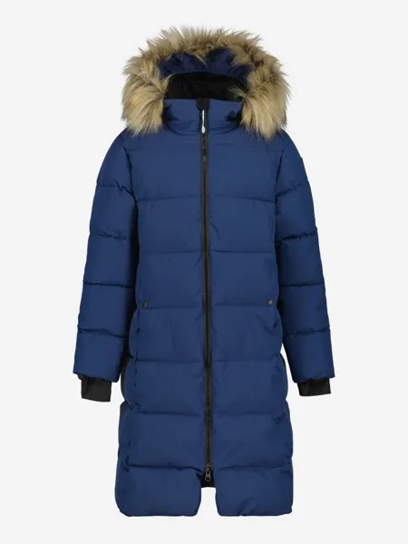 Пальто утепленное для девочек IcePeak Keystone, Синий