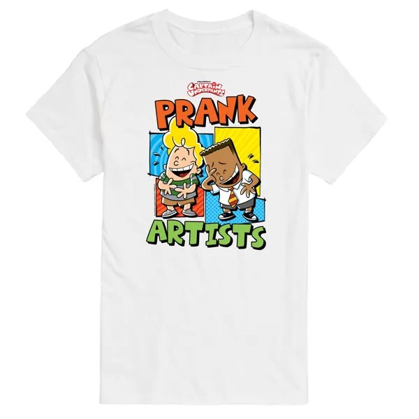 Мужские трусы Captain, футболка с рисунком Prank Artists Licensed Character