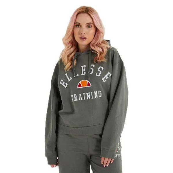 Худи Ellesse Giovane Cropped, зеленый