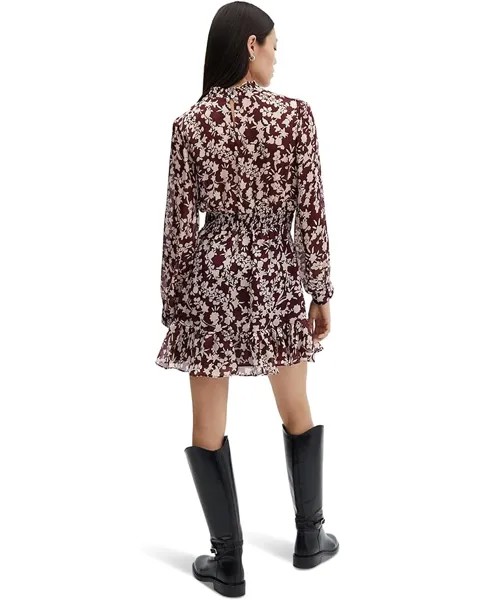 Платье MANGO Berry Dress, цвет Maroon