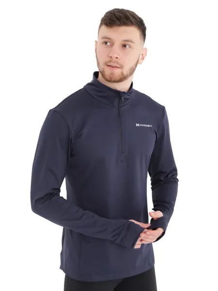 Лонгслив мужской NordSki Warm M синий 48