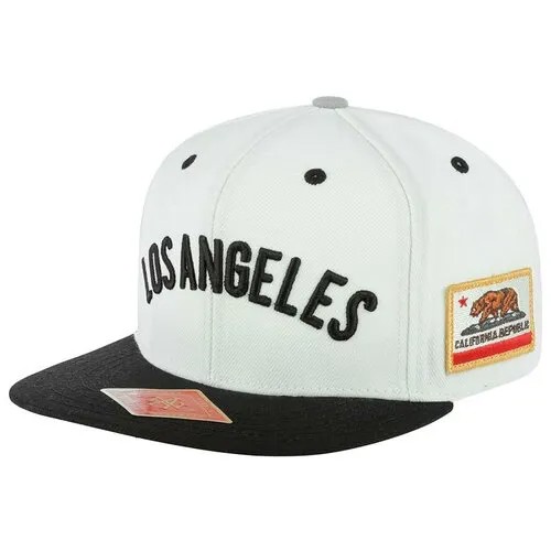 Бейсболка AMERICAN NEEDLE арт. 42932A-LAK Los Angeles Kings United NHL (белый / черный), размер UNI